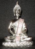 Buda Prateado - 8,5 cm