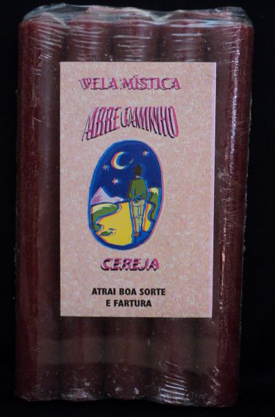 Vela de Cereja - Pacote com 05 unidades